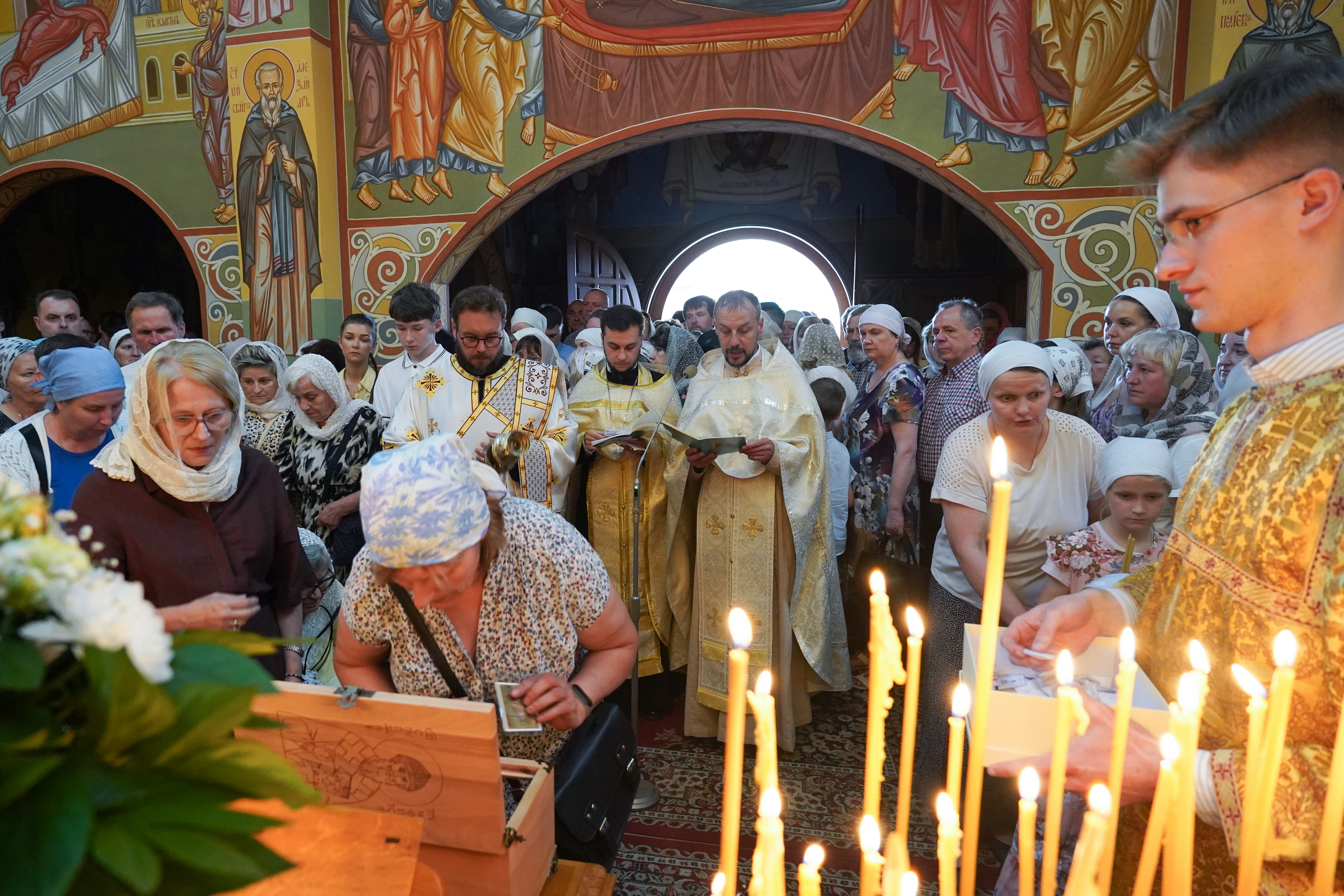 St. Spirydon shoe coming to Zwierki Convent