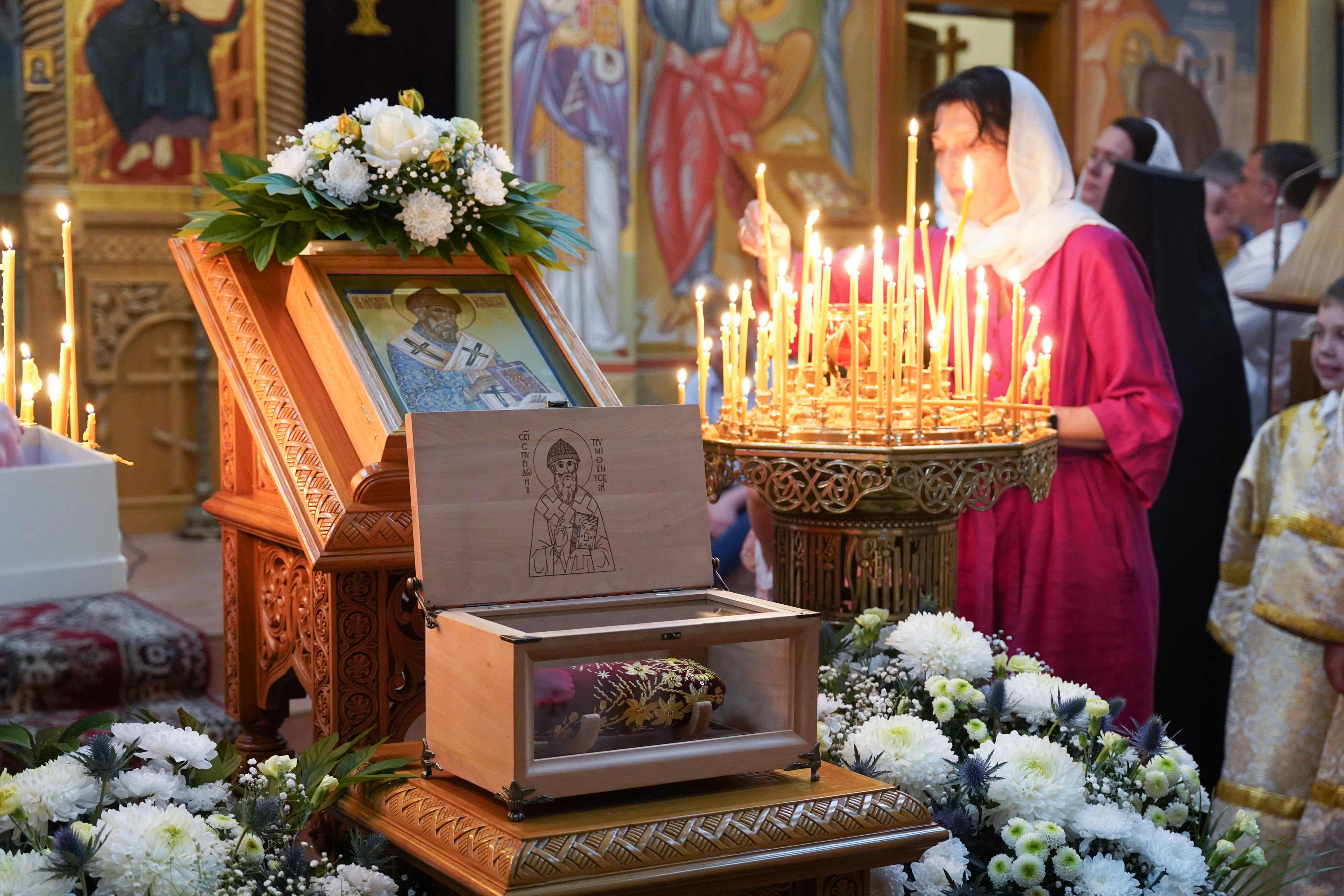 St. Spirydon shoe coming to Zwierki Convent
