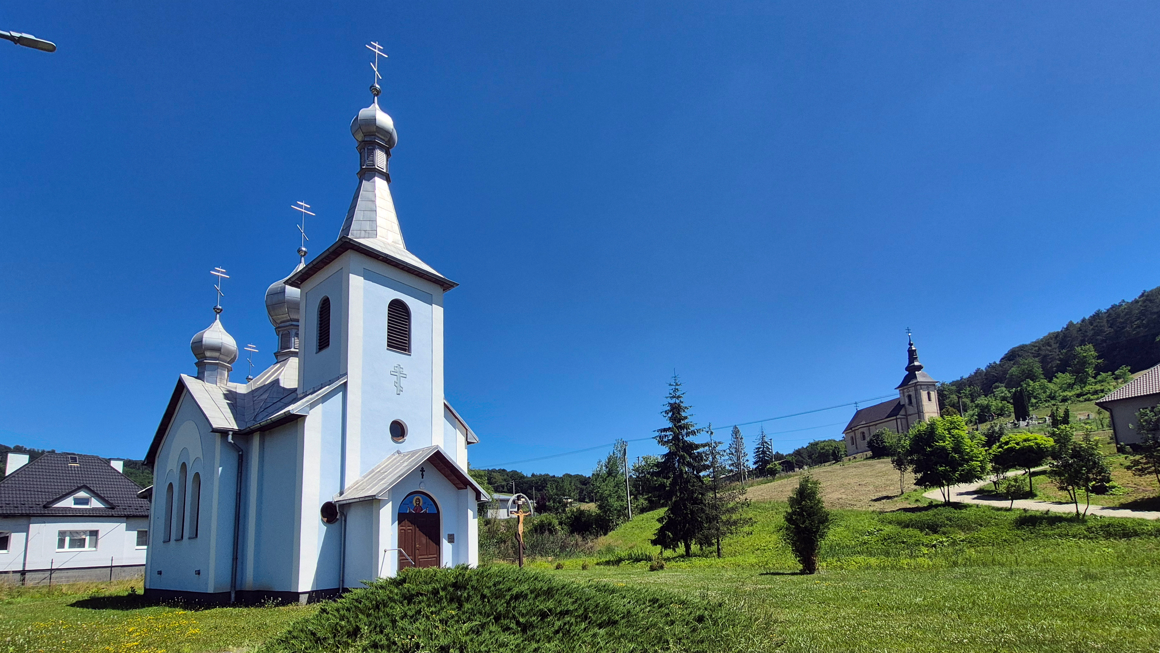 The Orthodox church in Sabosz