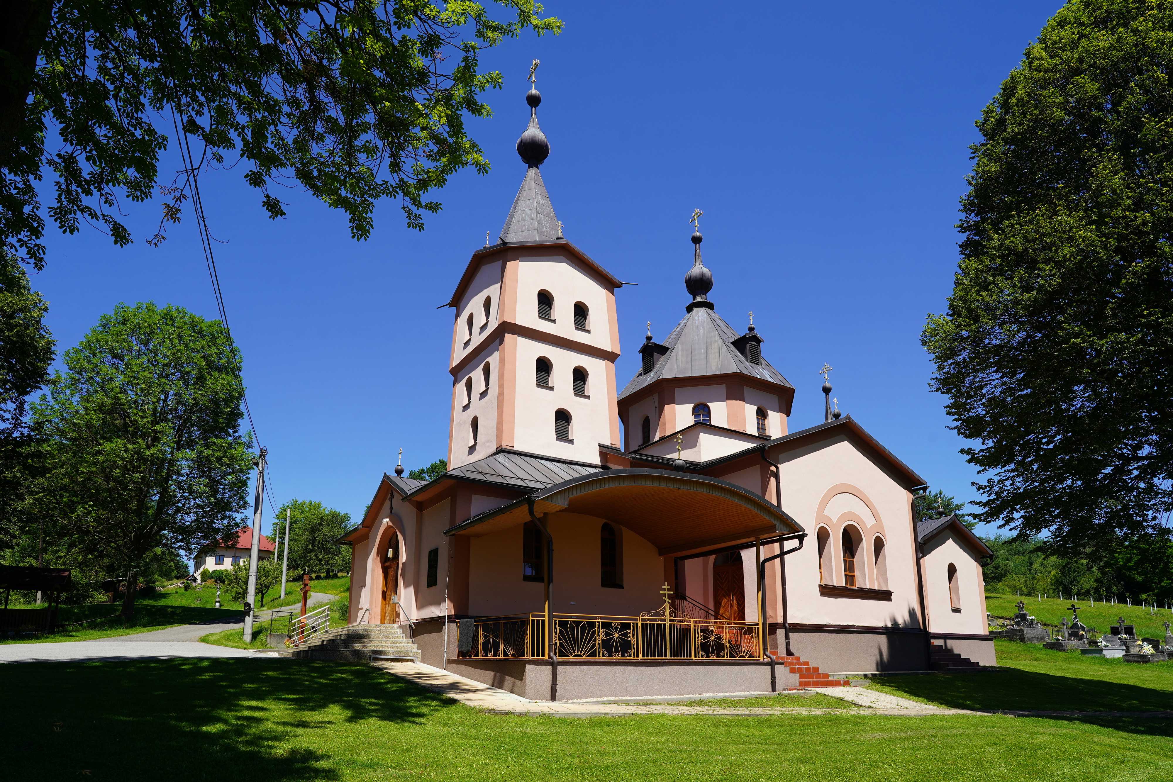 St. Michael the Archangel Orthodox church in Ladomirova