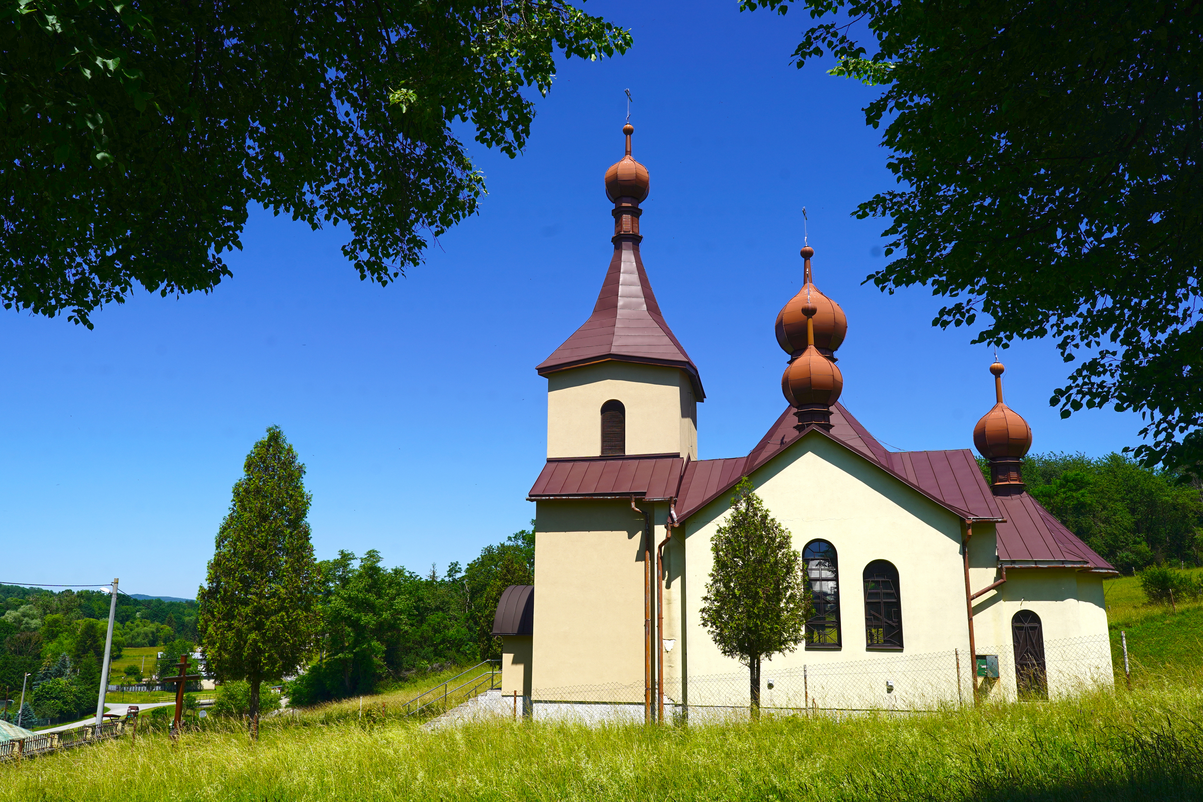 The Orthodox church in Nizny Miroszov