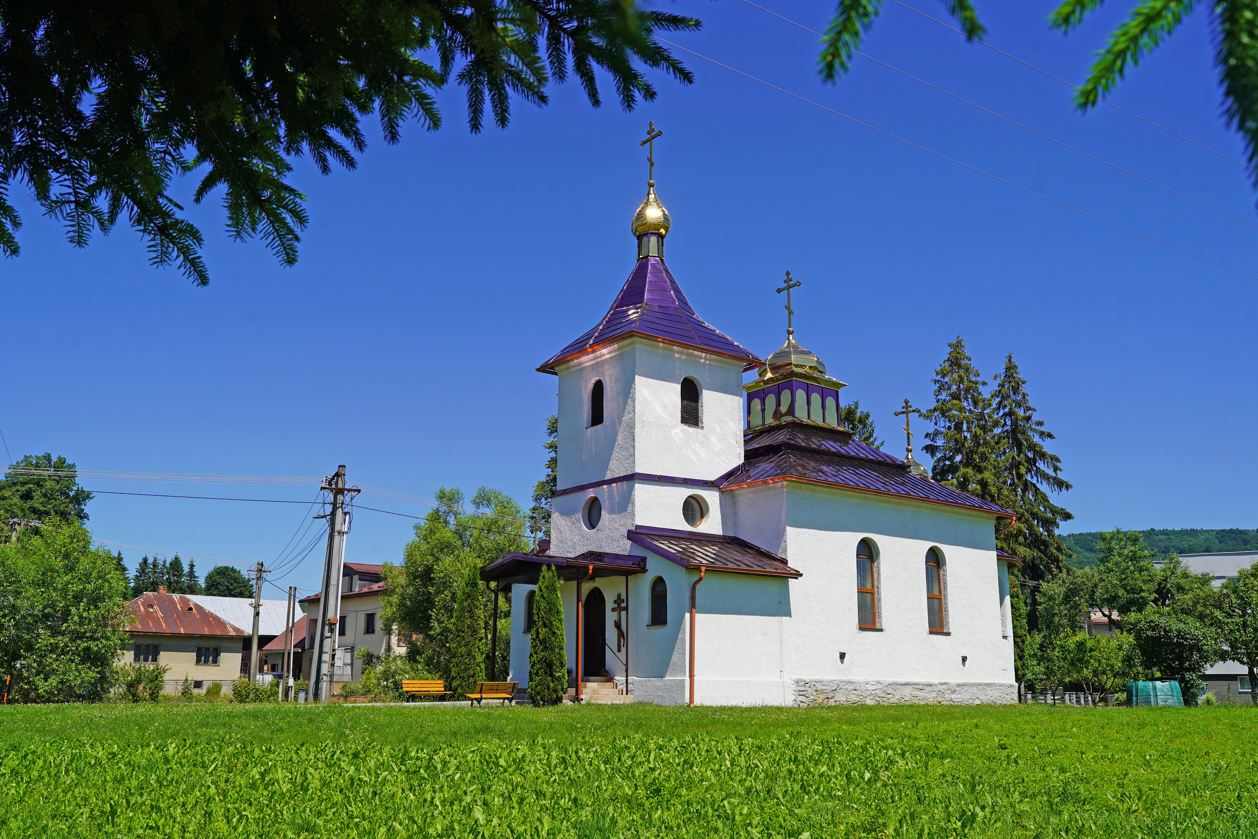 The Orthodox church in Vyszny Orlik