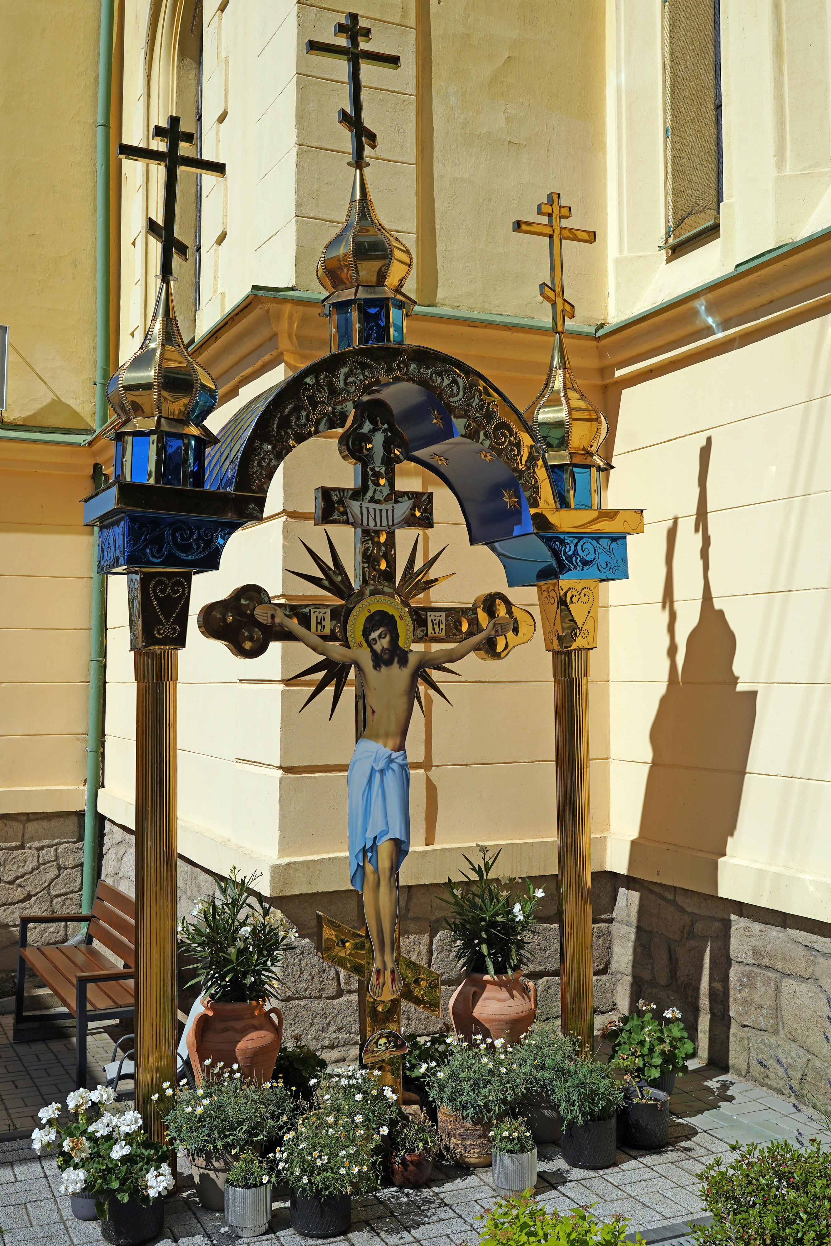 The Orthodox monastery in Kolešov