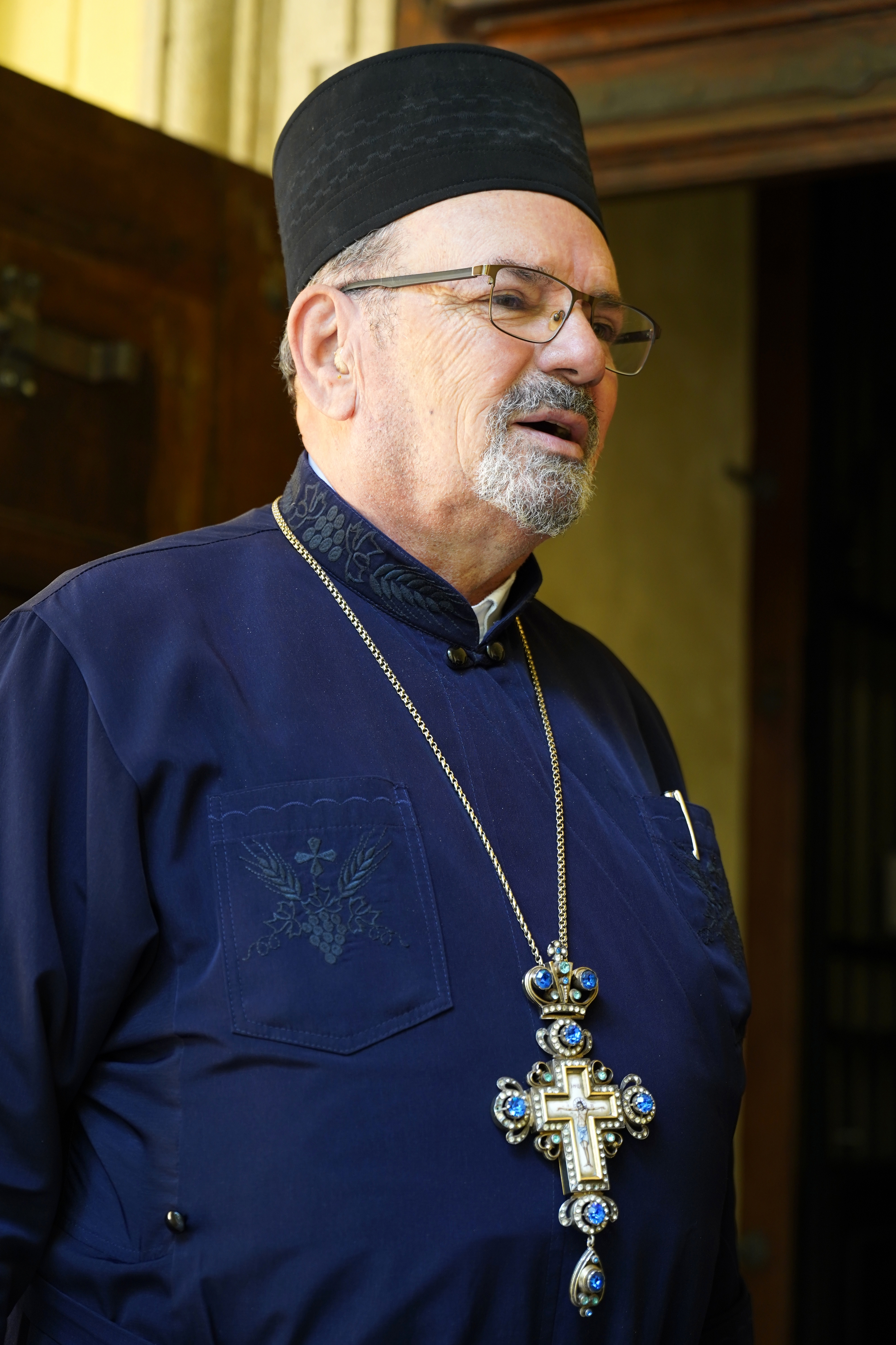 Fr. Milosz from St. Katherine Orthodox church in Prague
