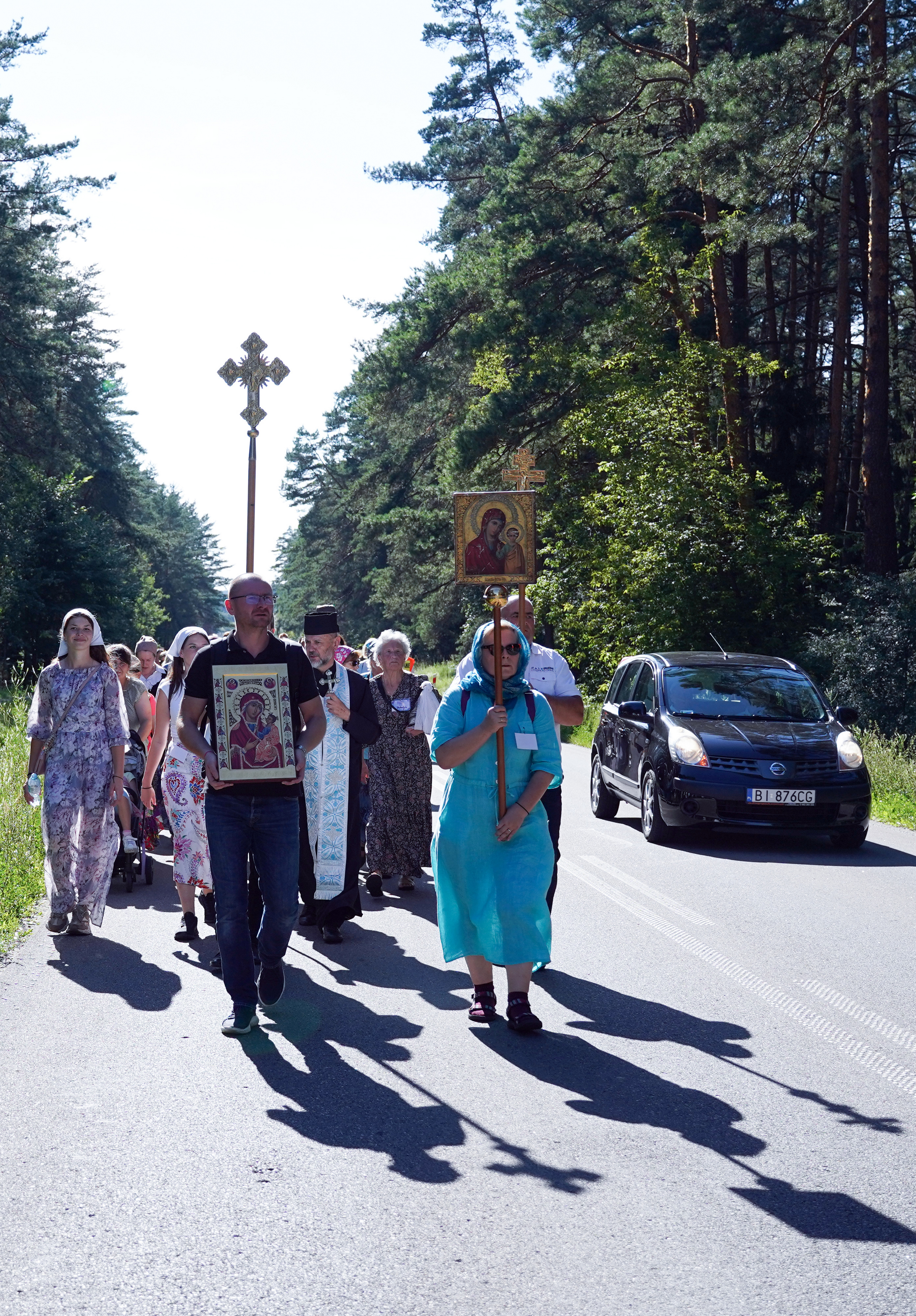 The pilgrimage from Białystok to Suprasl Monastery 