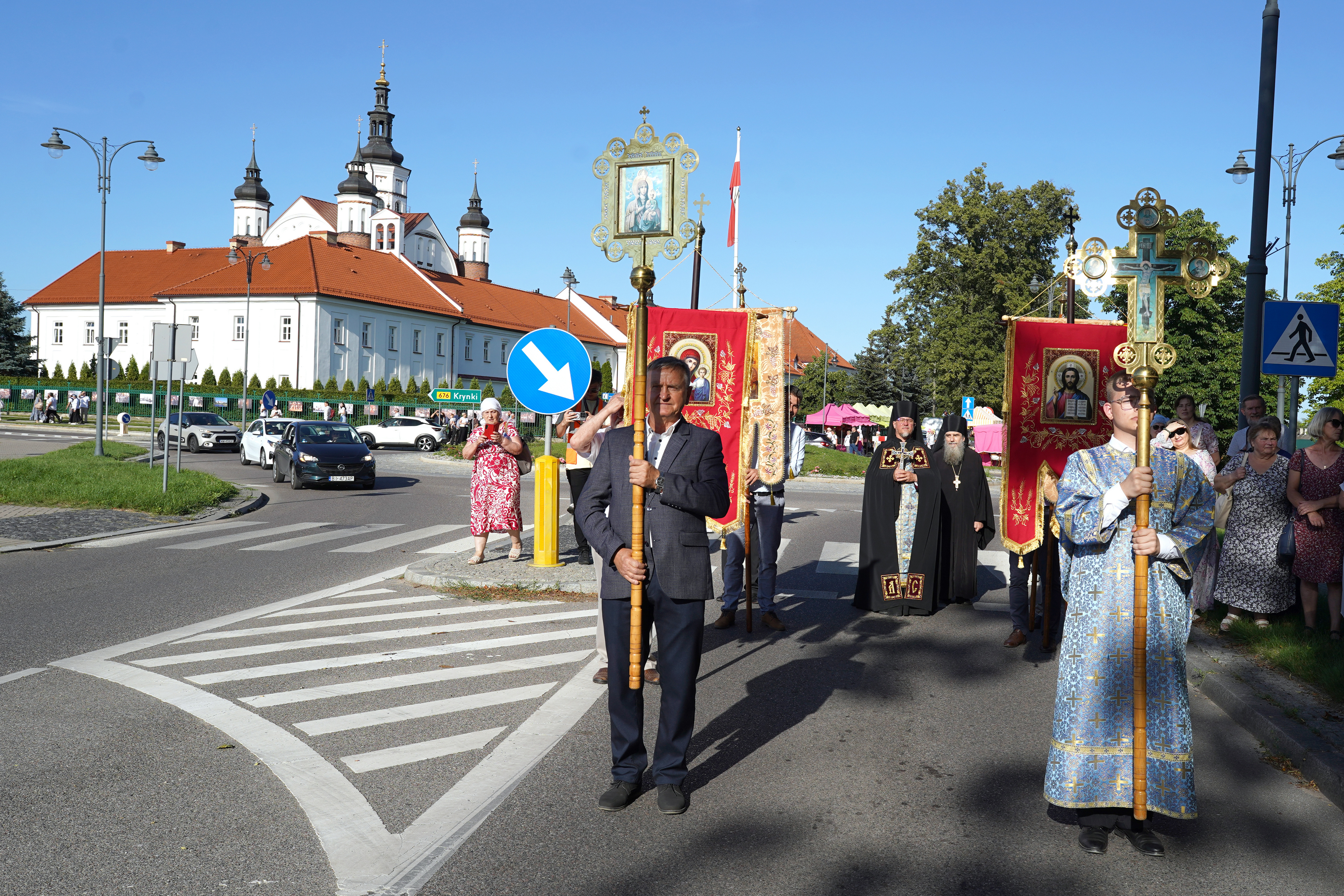The pilgrimage from Białystok to Suprasl Monastery 