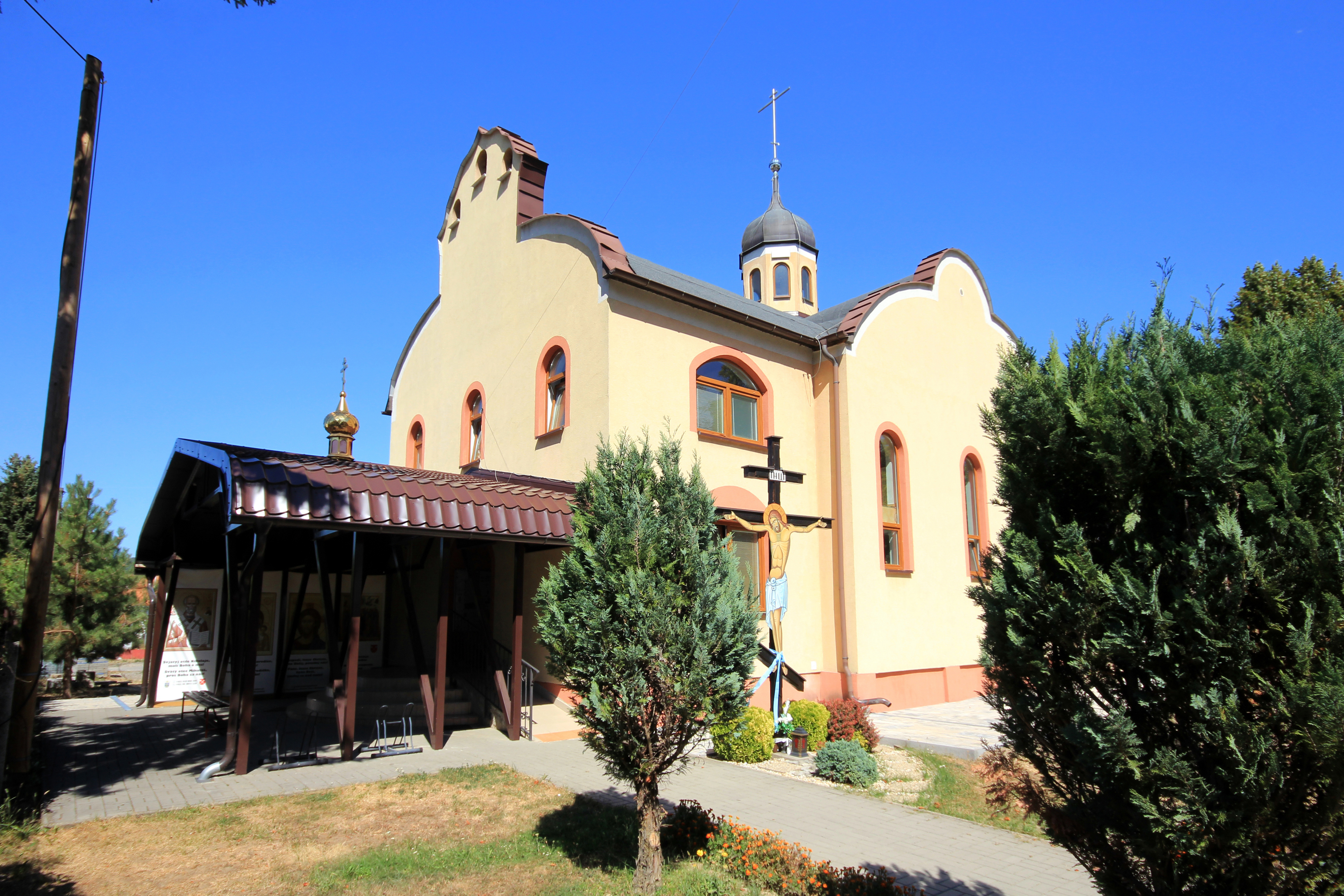 St. Nicholas Orthodox church in Strážske village