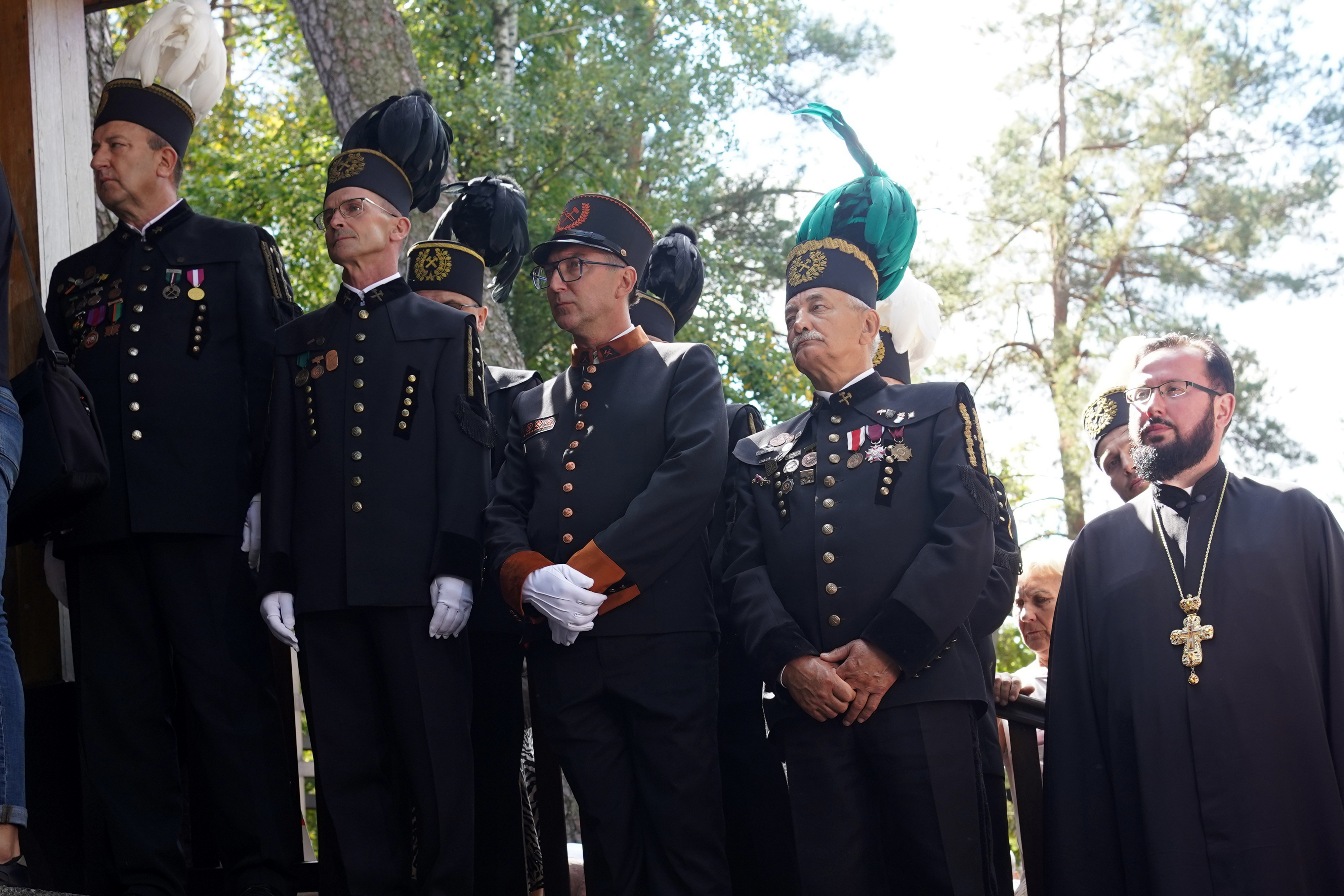 The main Divine Liturgy of Transfiruration feast in Grabarka Convent 