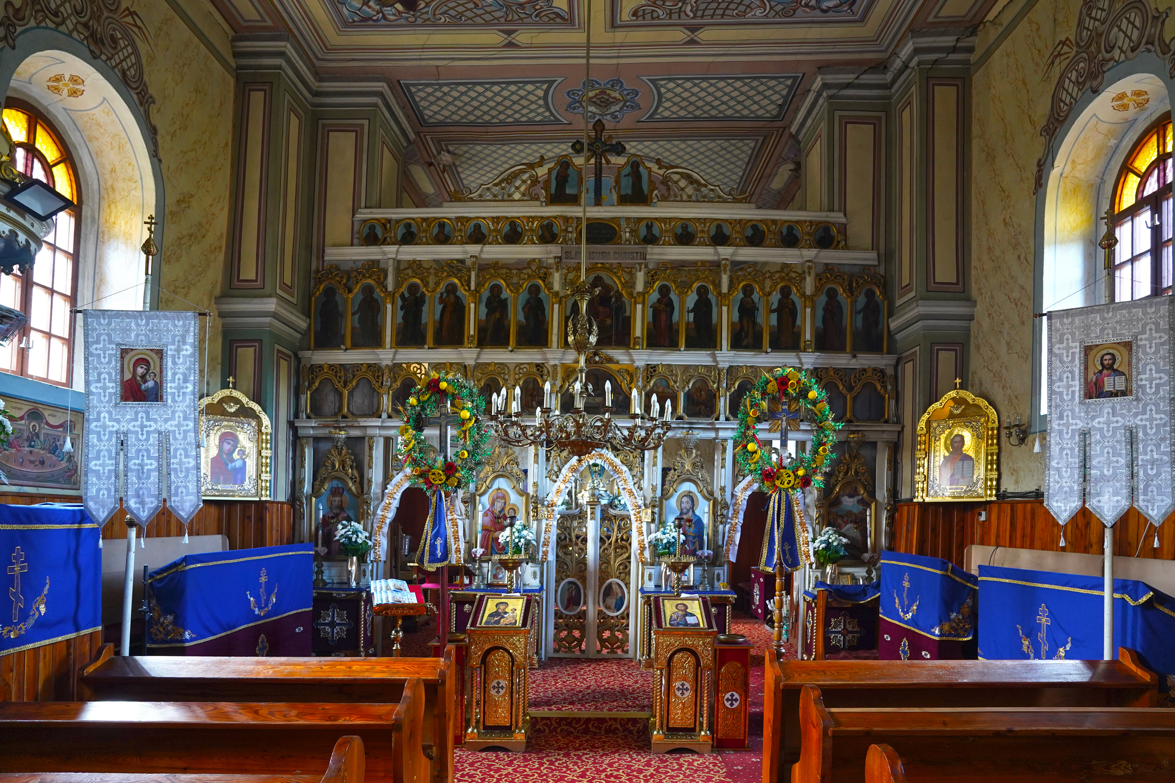 The Dormition of the Mother of God Orthodox church in Klenová