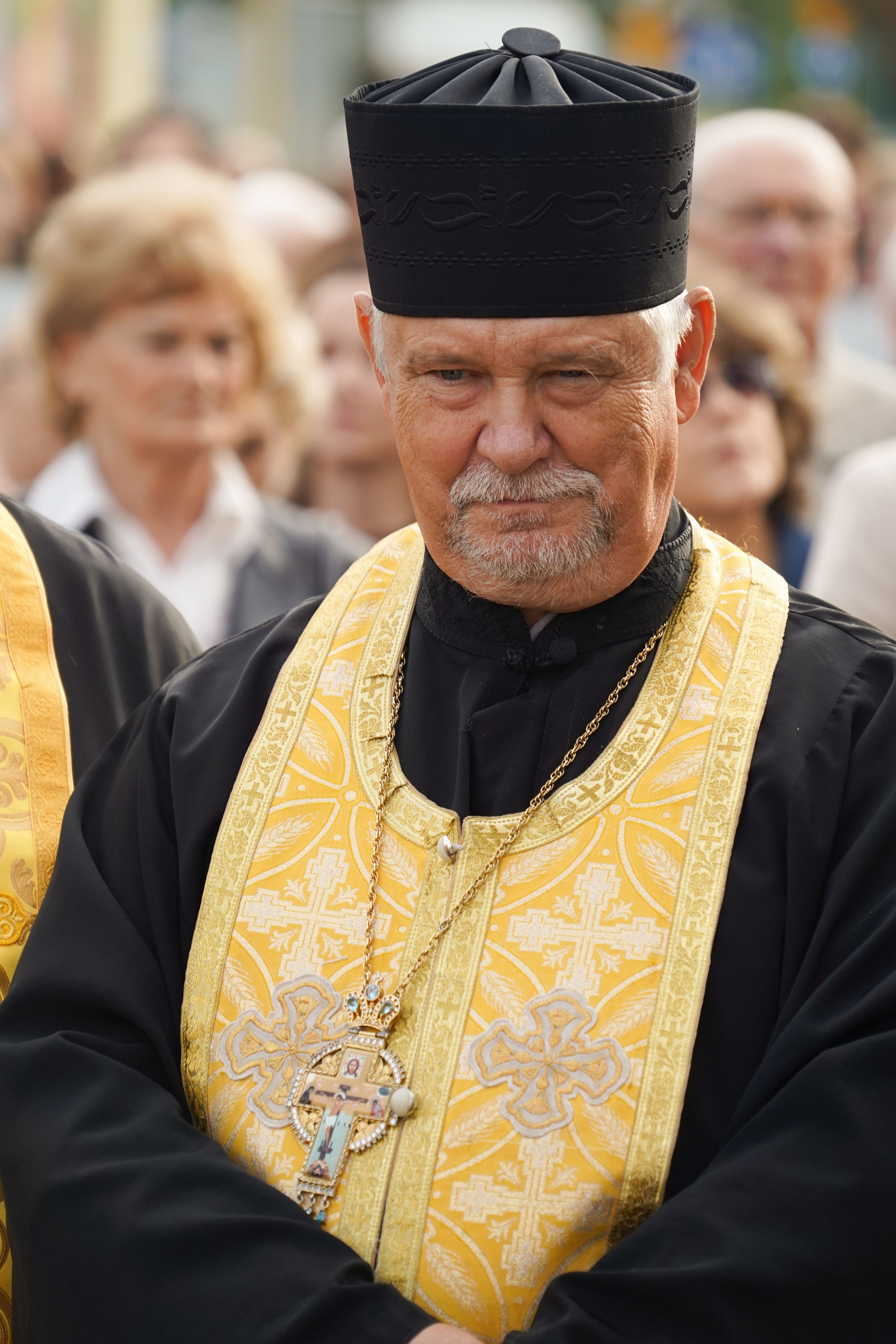 Ceremony of blessing the crosses for the Church of St. Athanasius of Brest in Białystok