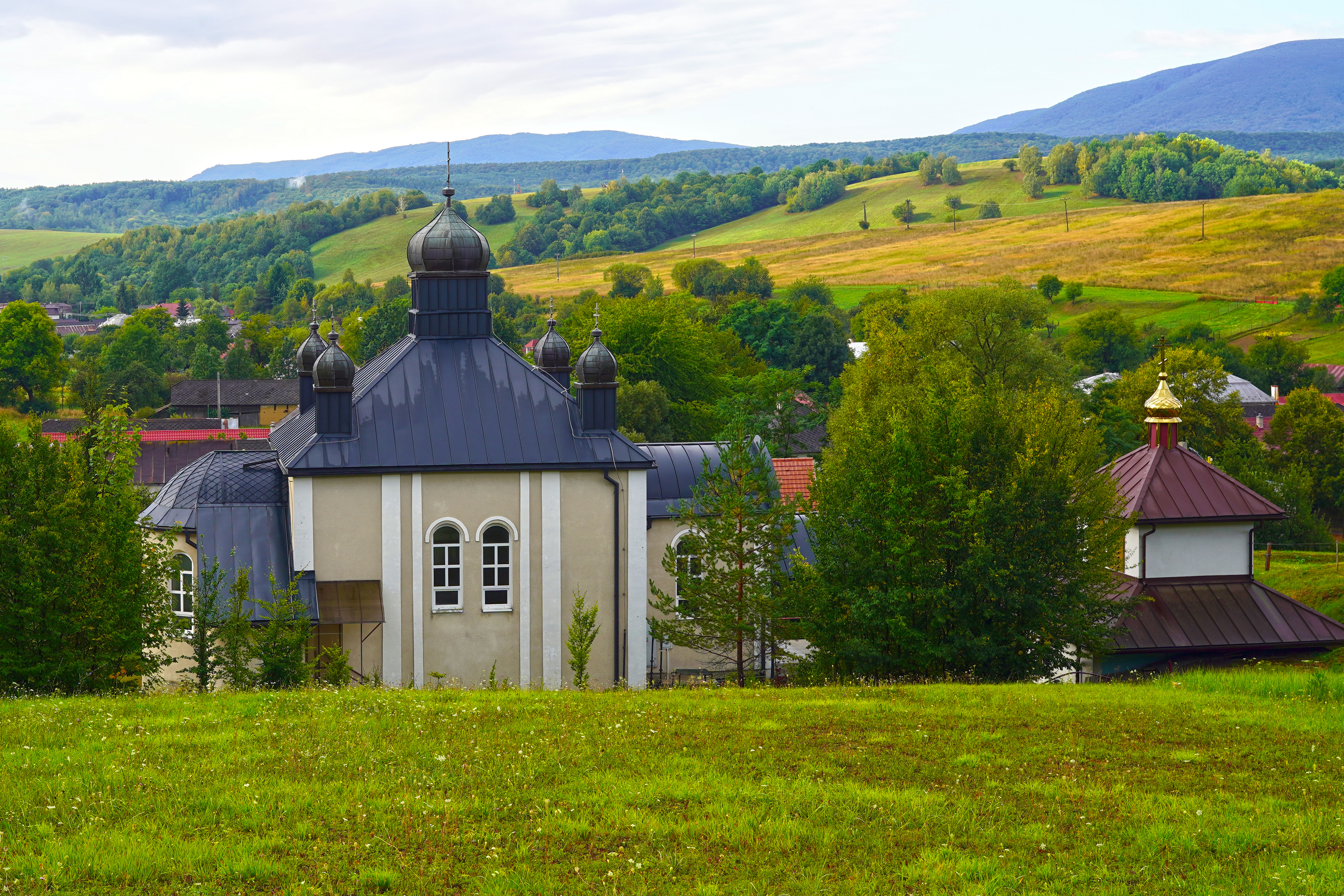 St. George Orthodox church in Kalná Roztoka village