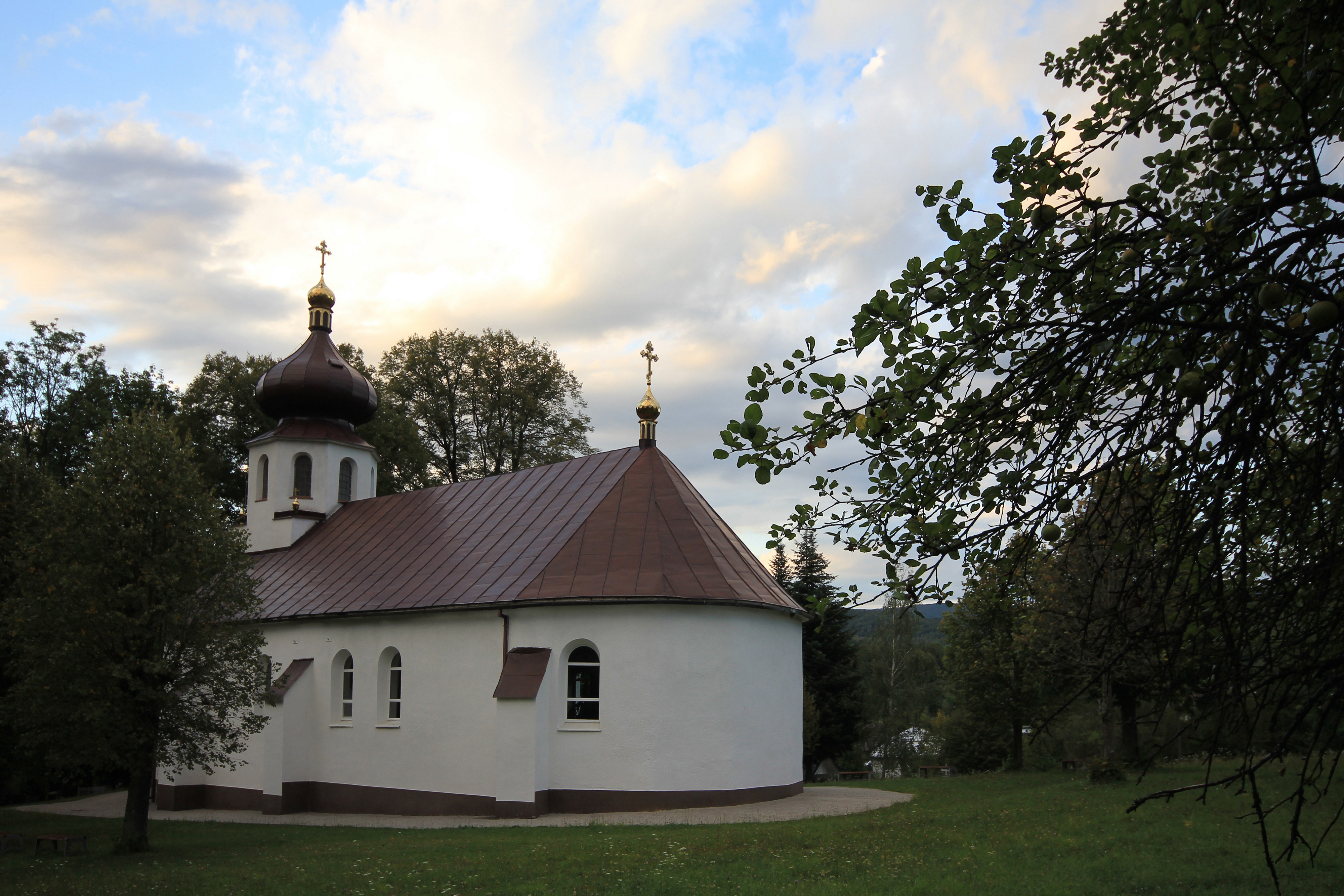 The Holy Spirit Orthodox church in Zboj village