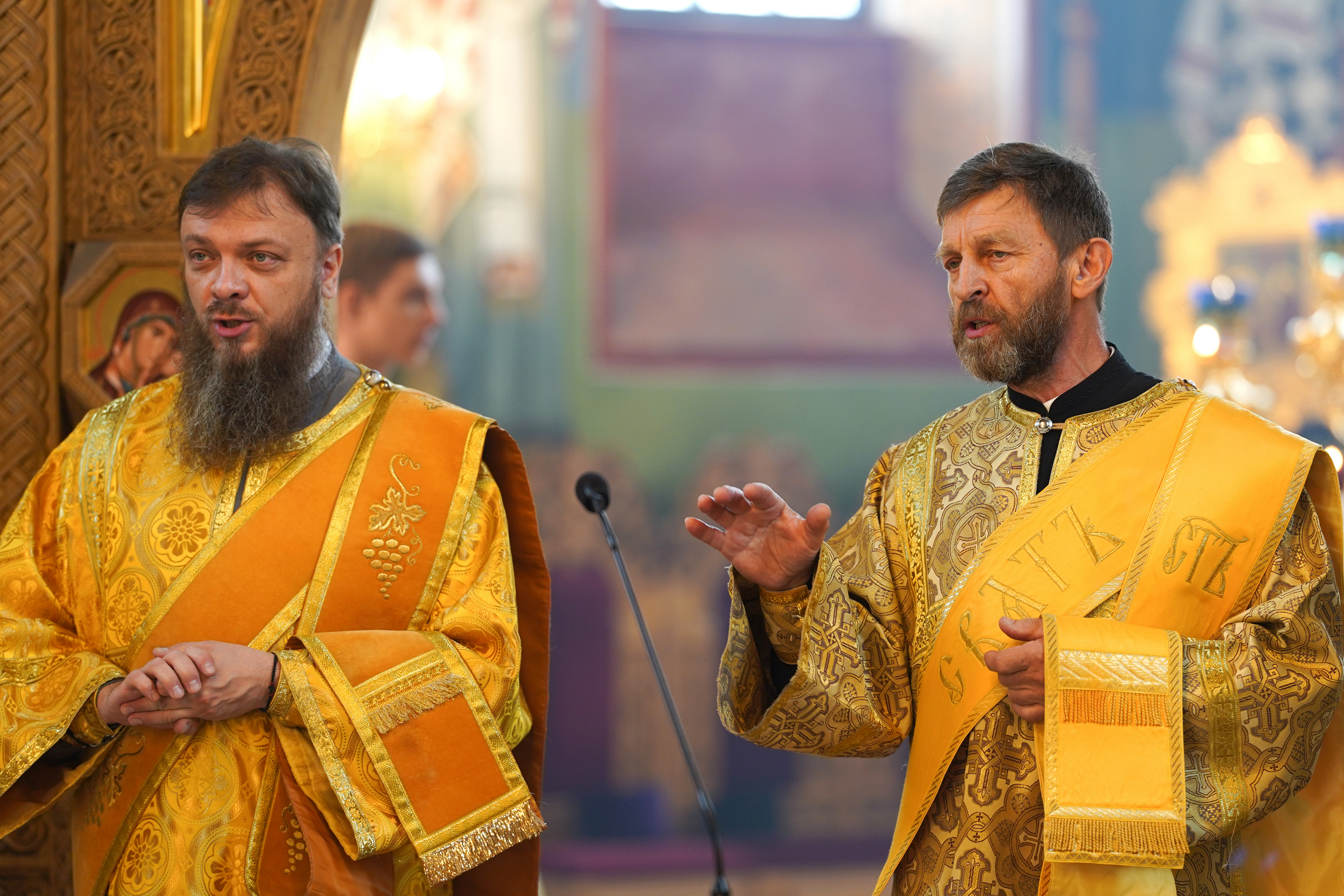 Metropolitan Joanikije of Montenegro and Littoral in Supraśl Monastery - Divine Liturgy