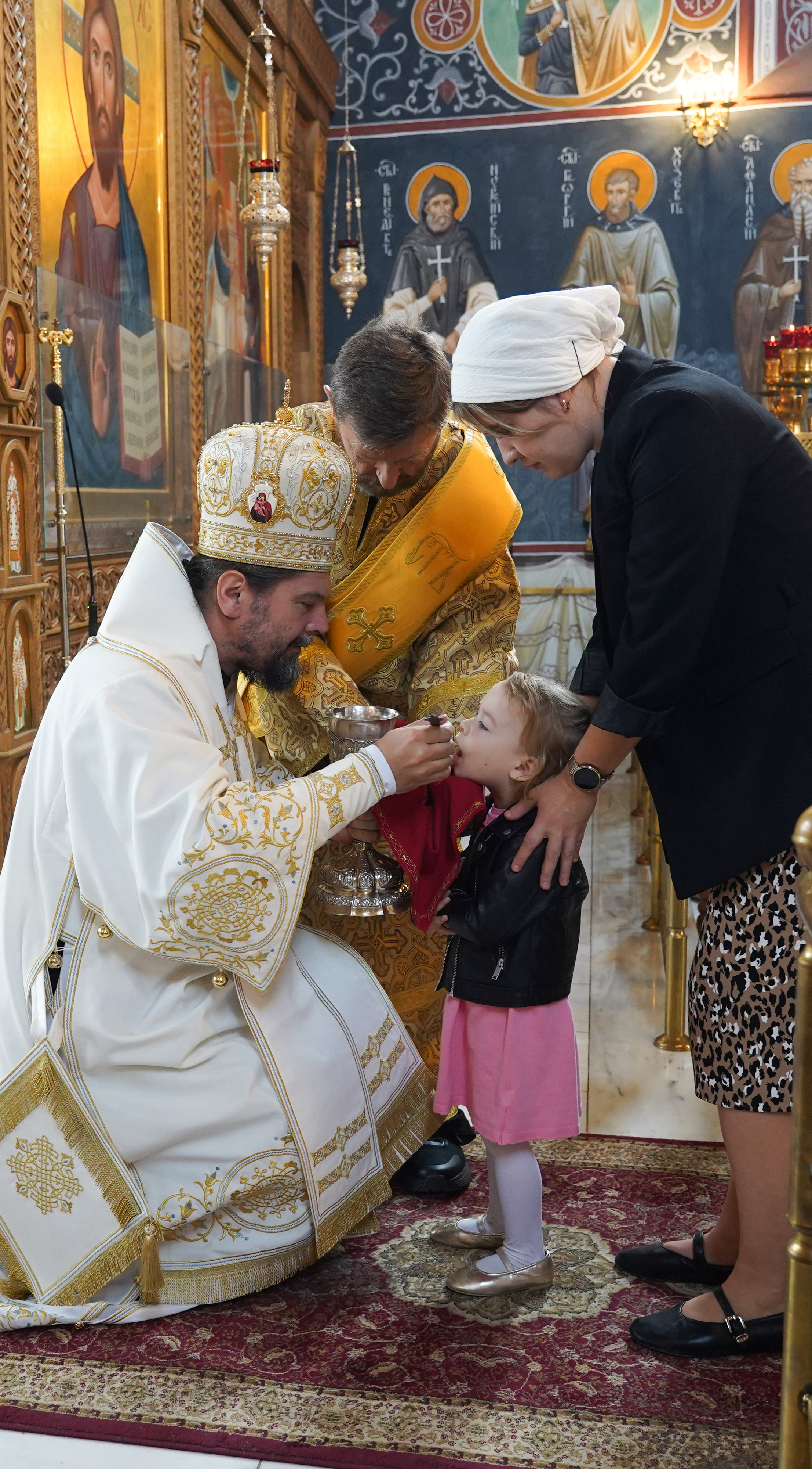 Metropolitan Joanikije of Montenegro and Littoral in Supraśl Monastery - Divine Liturgy