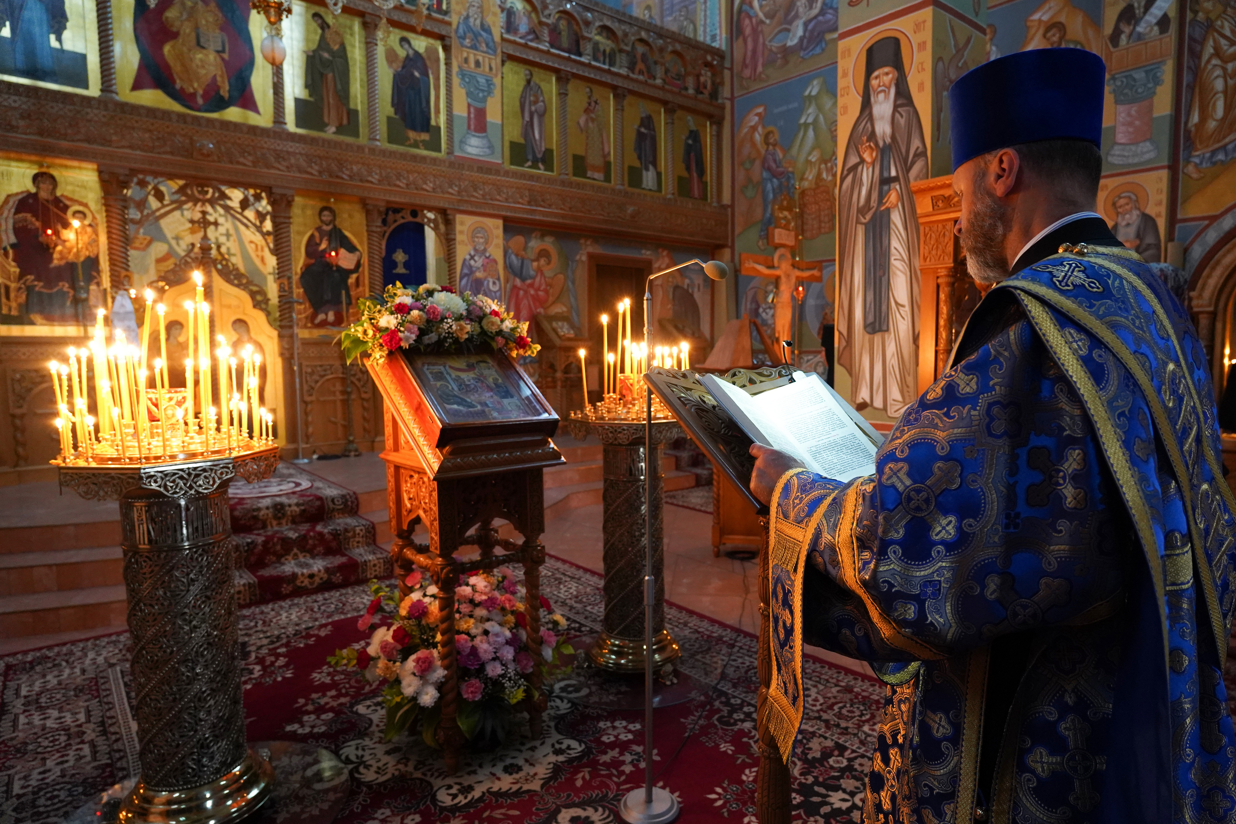 The All-Night Vigil of the Nativity of the Mother of God feast in Zwierki Convent, 2026