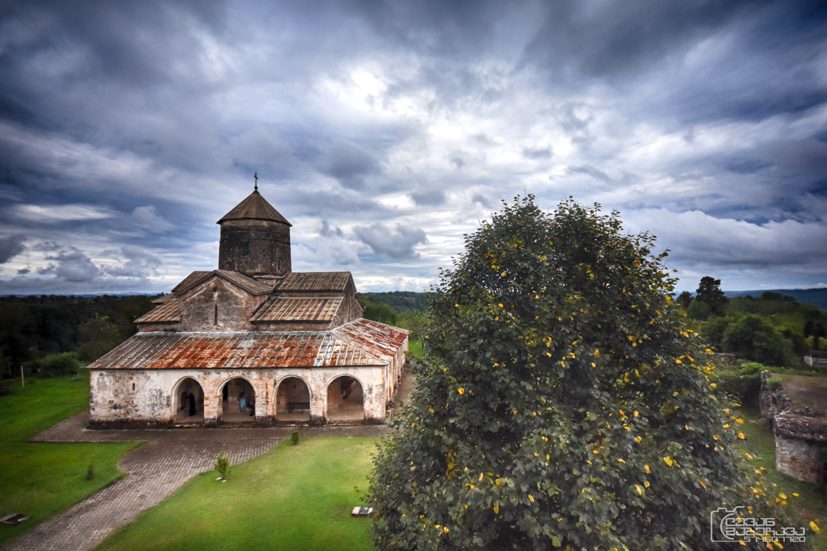Orthodox Church in Tsalenjikha. Georgia 