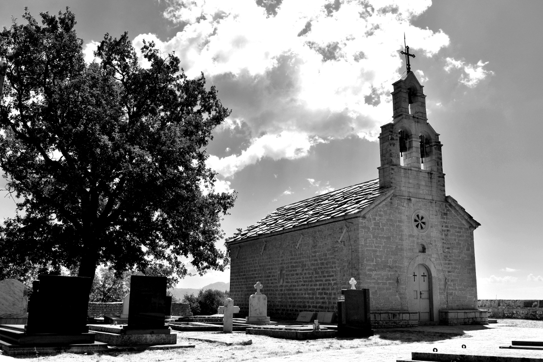 Church of St. Nicholas, Žlijebi, in the municipality of Herceg Novi