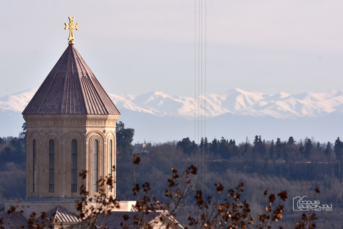 Orthodox Church in Zugdidi. Georgia.  