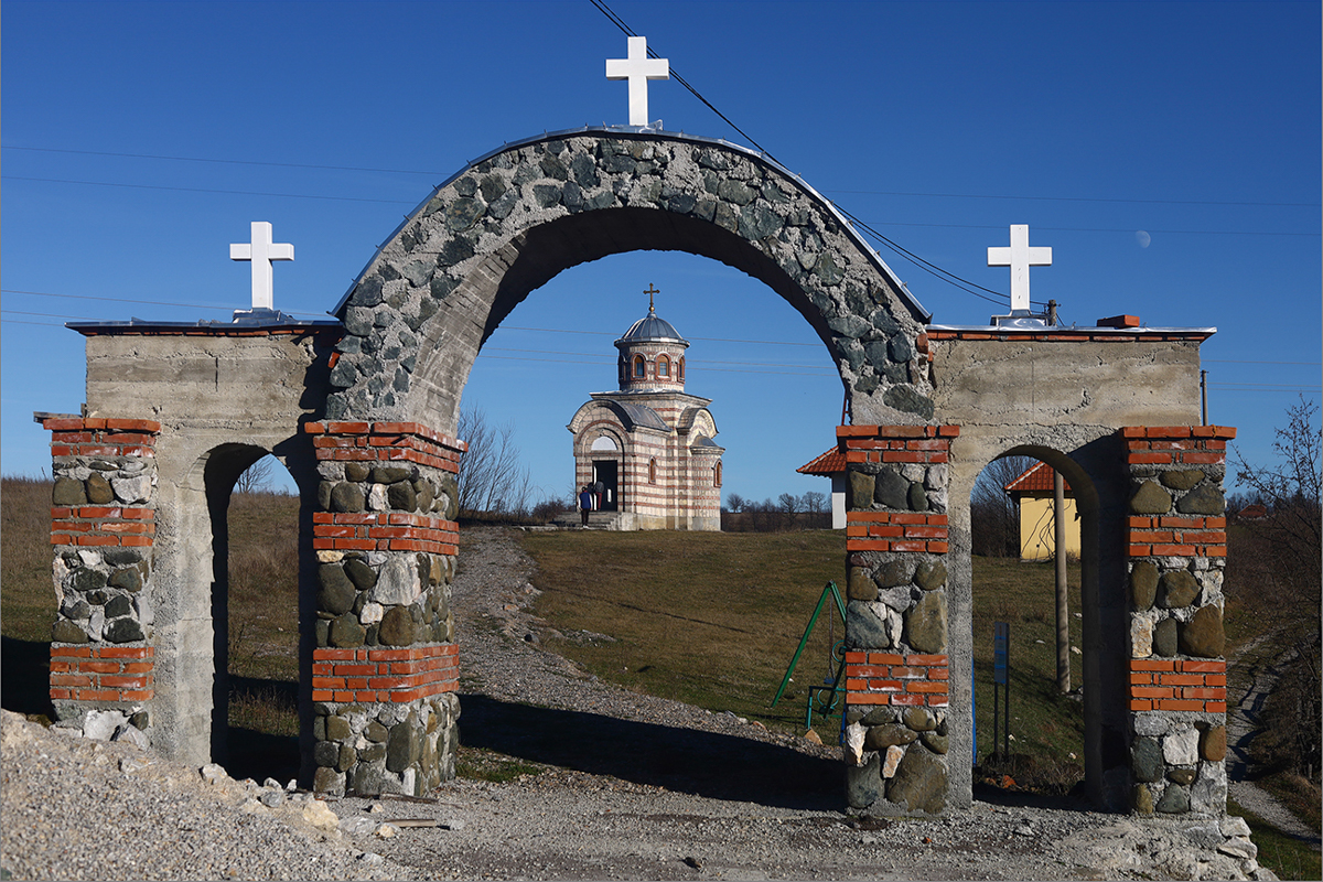 Church of the Holy Trinity in the Bacevci village 