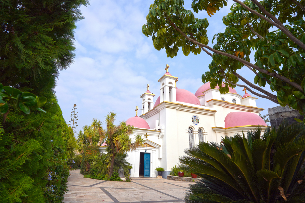 The Orthodox church in Capernaum 