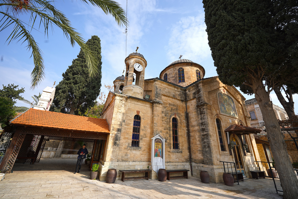 The Orthodox church in Cana of Galilee 