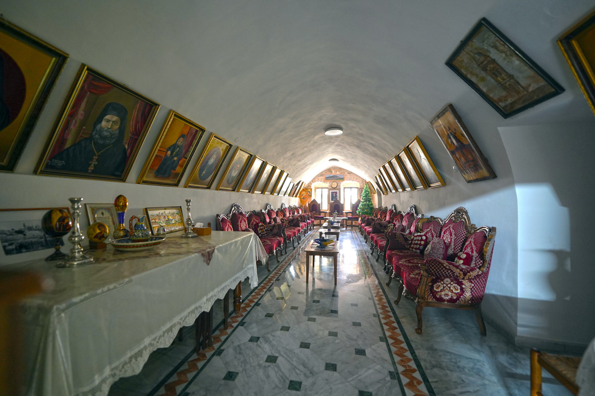 The Orthodox monastery on Month Tabor