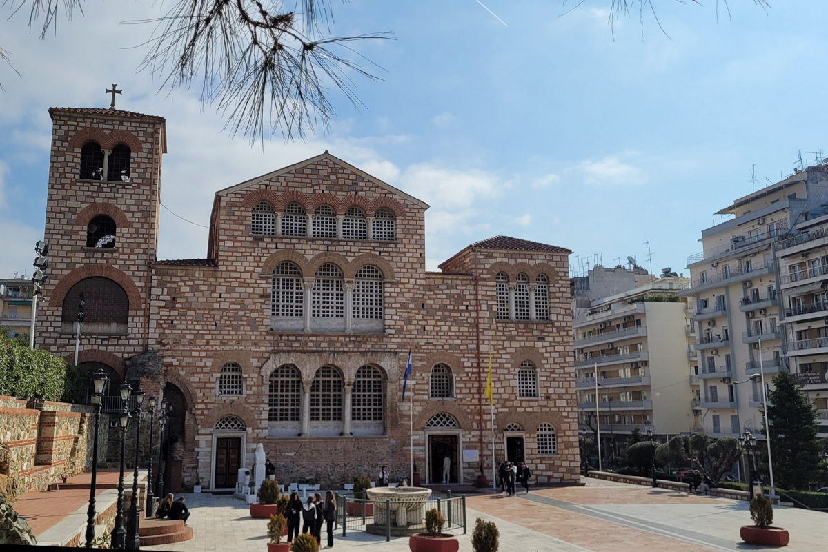St. Demetrios church in Thessaloniki