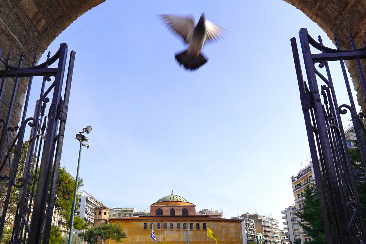 Haghia Sophia Orthodox church in Thessaloniki