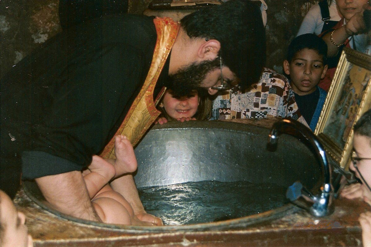 Through the waters of Baptism into the Kingdom of God