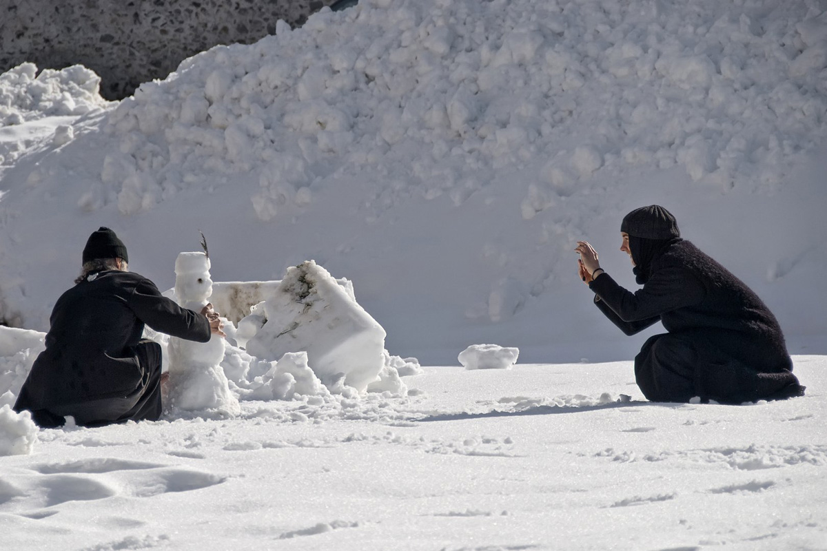 Снег у Дечанима 