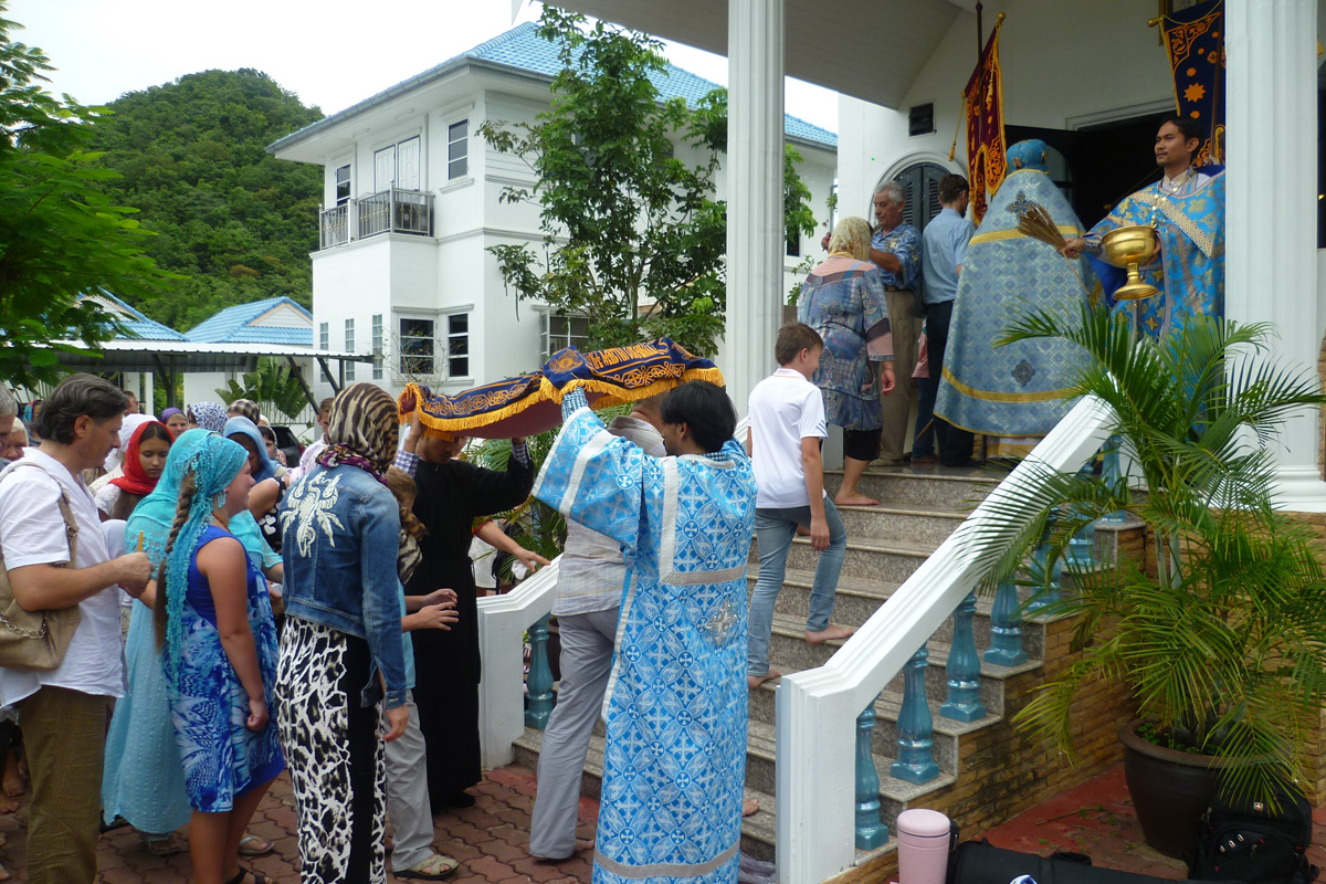 Celebration of the Dormition of the Mother of God!